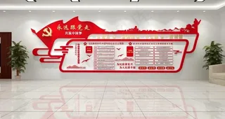 党建文化墙图片