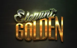 金属质感文字样式图片