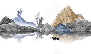 中式山水图片