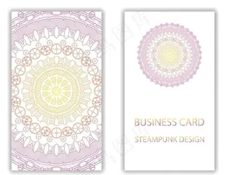 花纹背景卡片图片