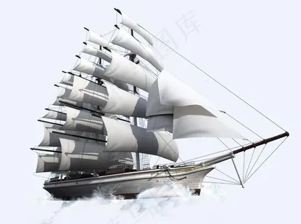 帆船 船 乘风破浪图片
