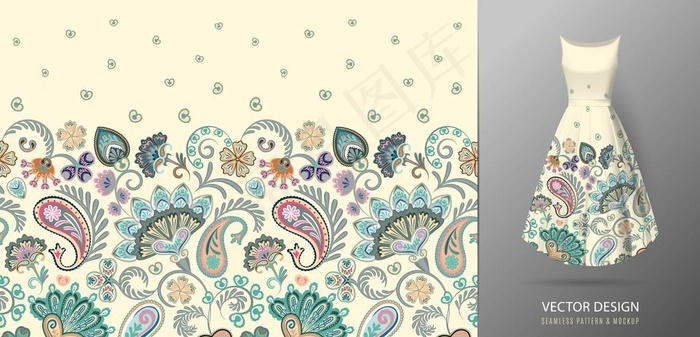 无缝印花图案图片