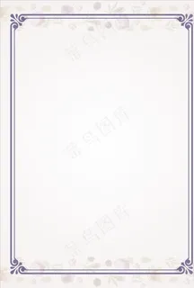 矢量唯美边框背景图片
