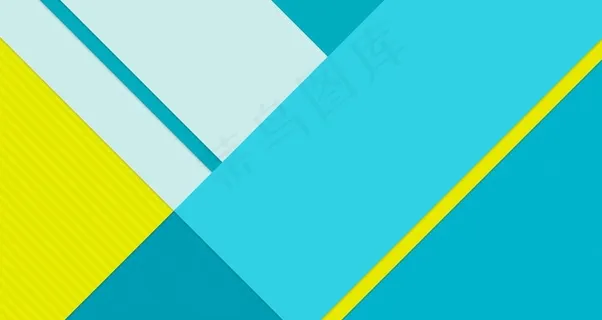 淡蓝色几何线条色块背景图片