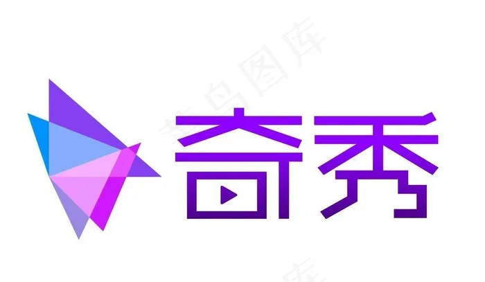 直播平台logo图片ai矢量模版下载