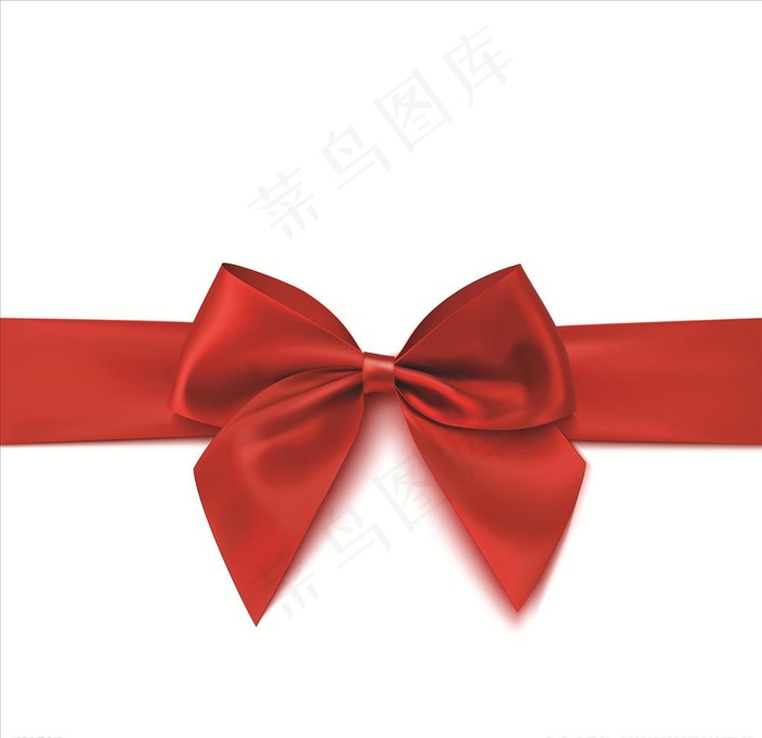 红色蝴蝶结图片