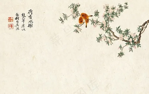 工笔画素材 摄影素材 工笔画图片