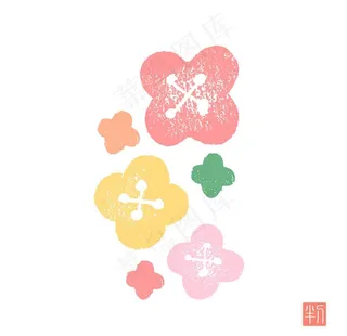 日式和风小清新图案图片