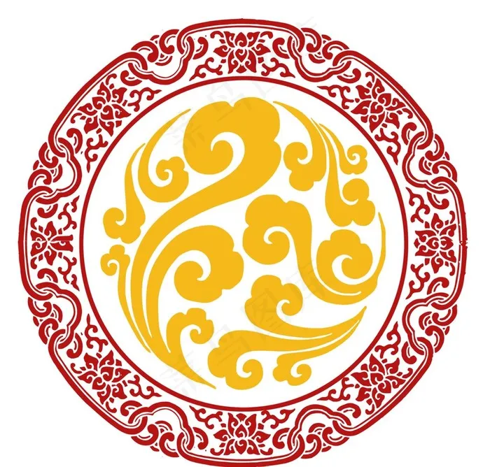 花纹图片(7626X7514(DPI:350))psd模版下载