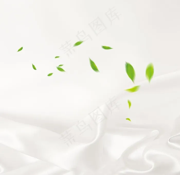 布纹质感纹理叶子清新简约背景图片