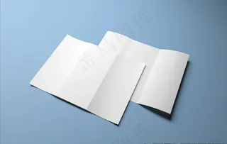 三折页样机图片
