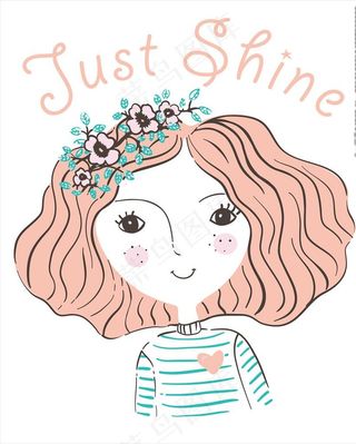 卡通印花图案图片