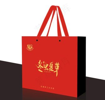 冬虫夏草手提袋图片