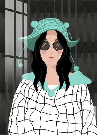 人物装饰画图片