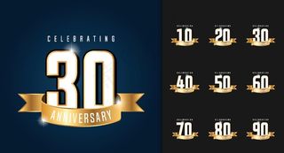 周年庆数字图片