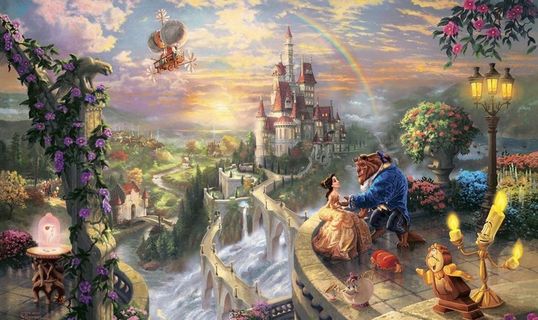 美女与野兽图片