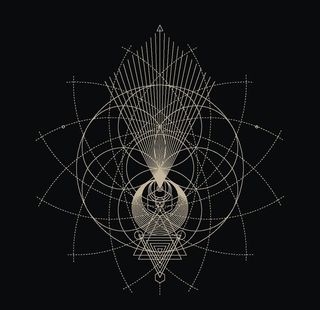 创意几何背景花纹图片