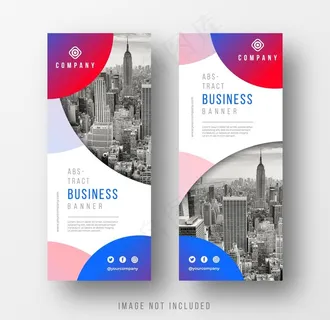 X展架模板 易拉宝图片