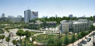 南昌新四军军部旧址新馆全景图片