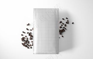 咖啡袋 vi 样机 设计 模板图片