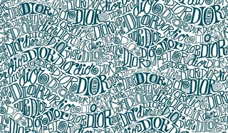 迪奥字母图片