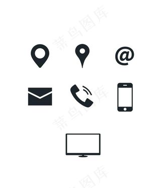 常用矢量图标图片