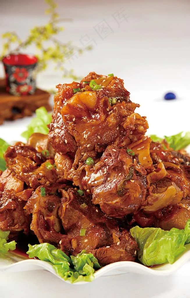 手抓大骨头图片