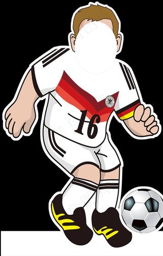 世界杯球星人型立牌图片