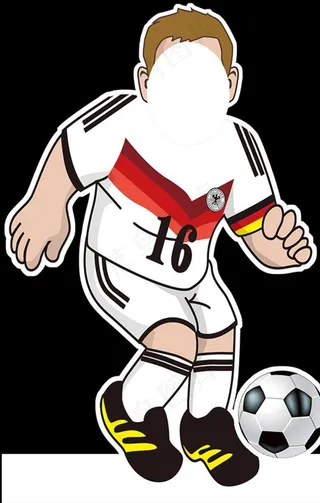 世界杯球星人型立牌图片