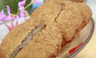 调味牛肉饼图片