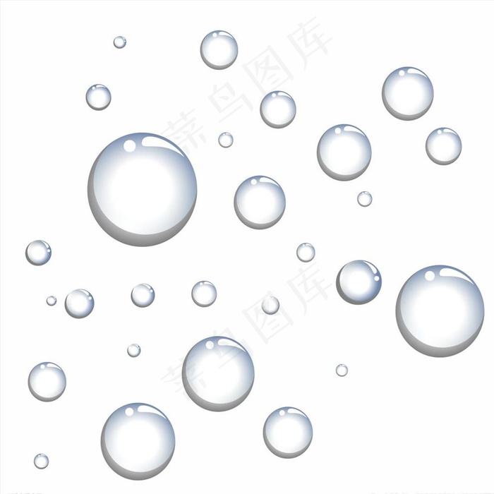 矢量水滴水珠图片cdr矢量模版下载