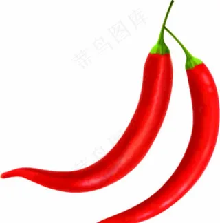 辣椒免扣矢量素材图片
