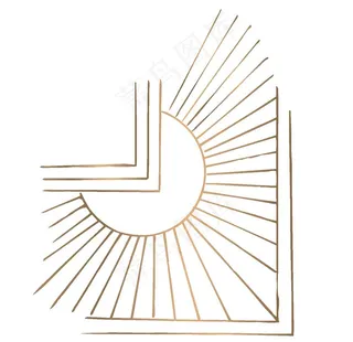 金色花纹 金属质感 花纹花边图片