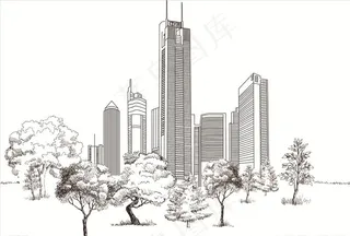 城市矢量图图片