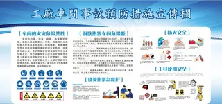车间安全展板图片