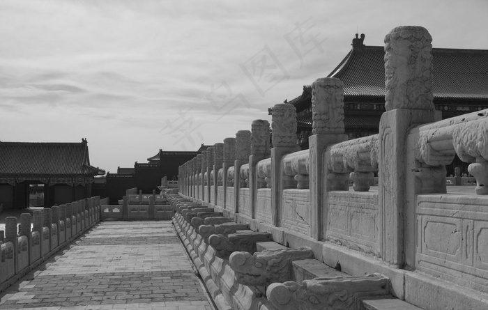 宫殿栏杆图片