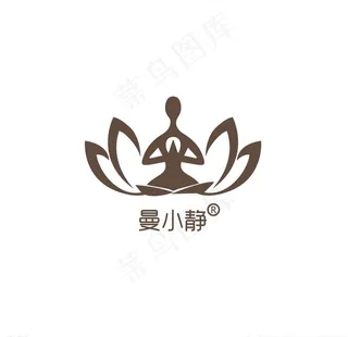 瑜伽LOGO设计图片