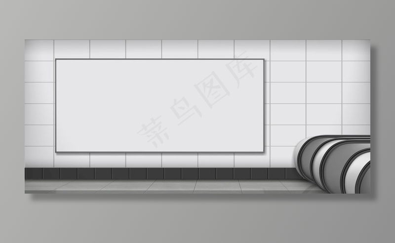 广告牌 路牌图片ai矢量模版下载