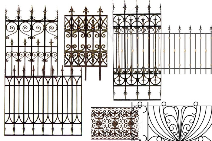 铁艺栏杆图片