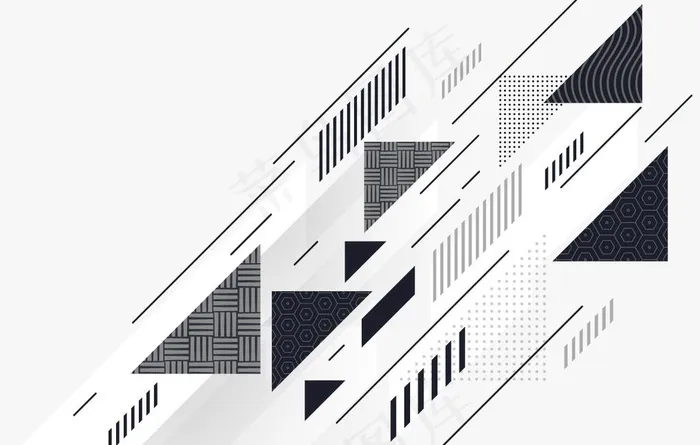 图形抽象背景图片ai矢量模版下载