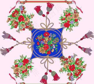 大牌 方巾 丝巾 服装 数码印图片