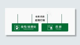 医院灯箱图片
