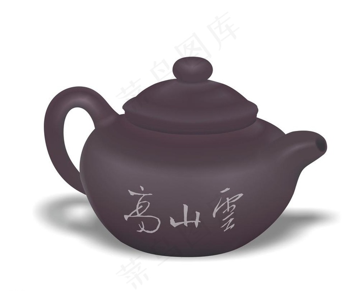 茶壶图片cdr矢量模版下载
