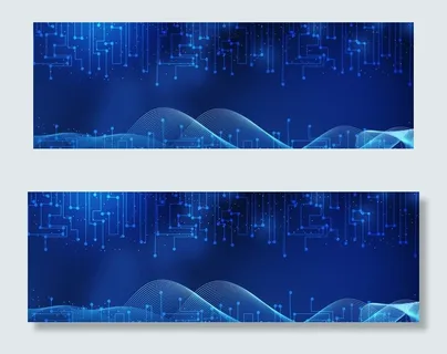 蓝色线条背景图片