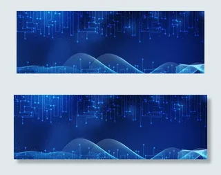 蓝色线条背景图片