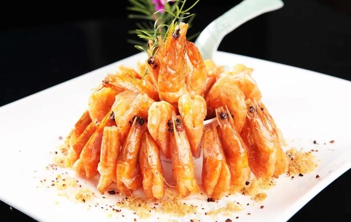 美味开背虾图片
