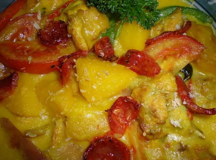 澳门焗葡国鸡图片