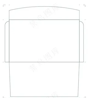 信封刀版图图片