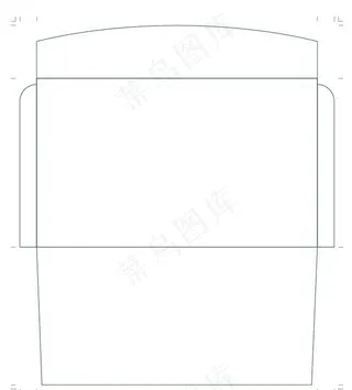 信封刀版图图片