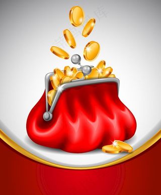 红包钱菜鸟图库片